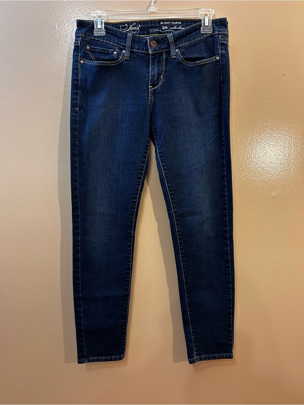 Levi's Women's Dark Indigo Skinny Jeans